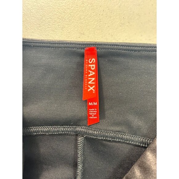 Spanx Faux leather Leggings Black Size Medium - Picture 6 of 6